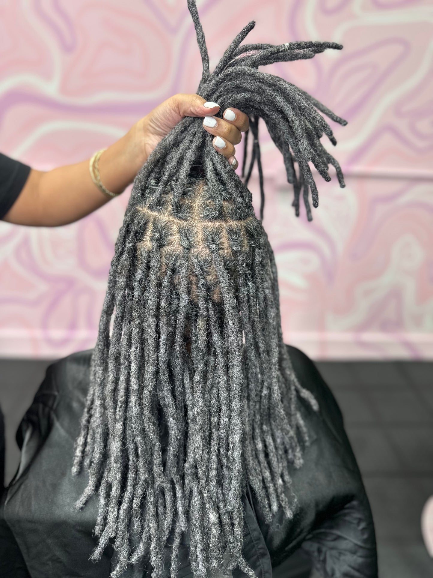 Salt & Pepper (Gray) Loc Extensions