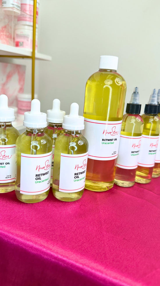 Wholesale: Unscented Retwist Oil