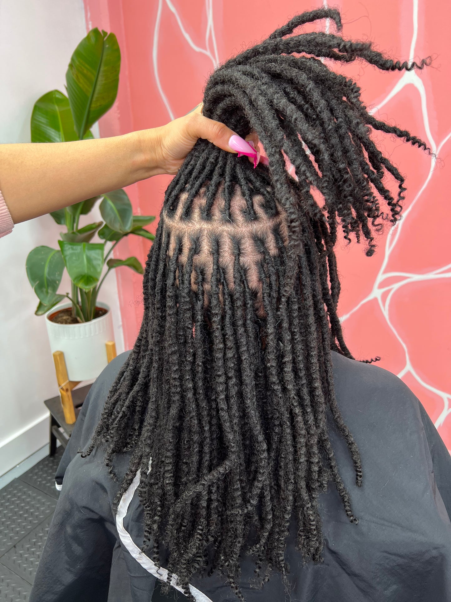 Textured  Human Hair Loc Extensions